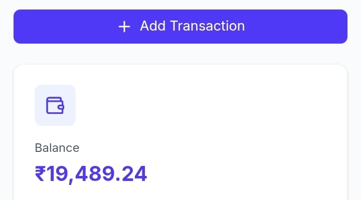 Expenso dashboard showing expense overview, charts and financial analytics